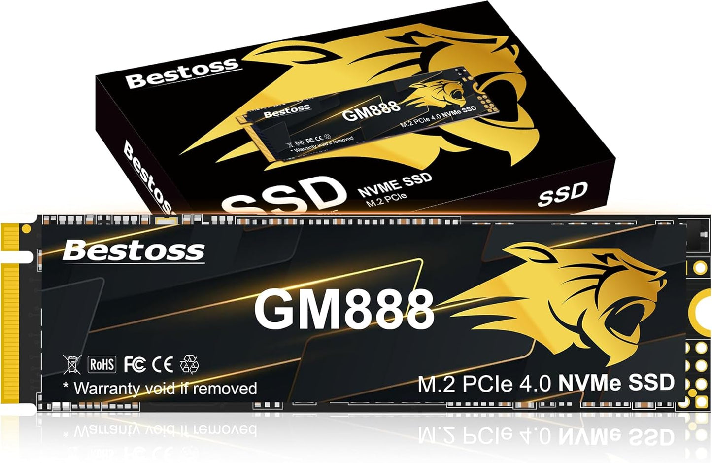 1TB PCIe 4.0 M.2 NVMe SSD for Gaming and Content Creation