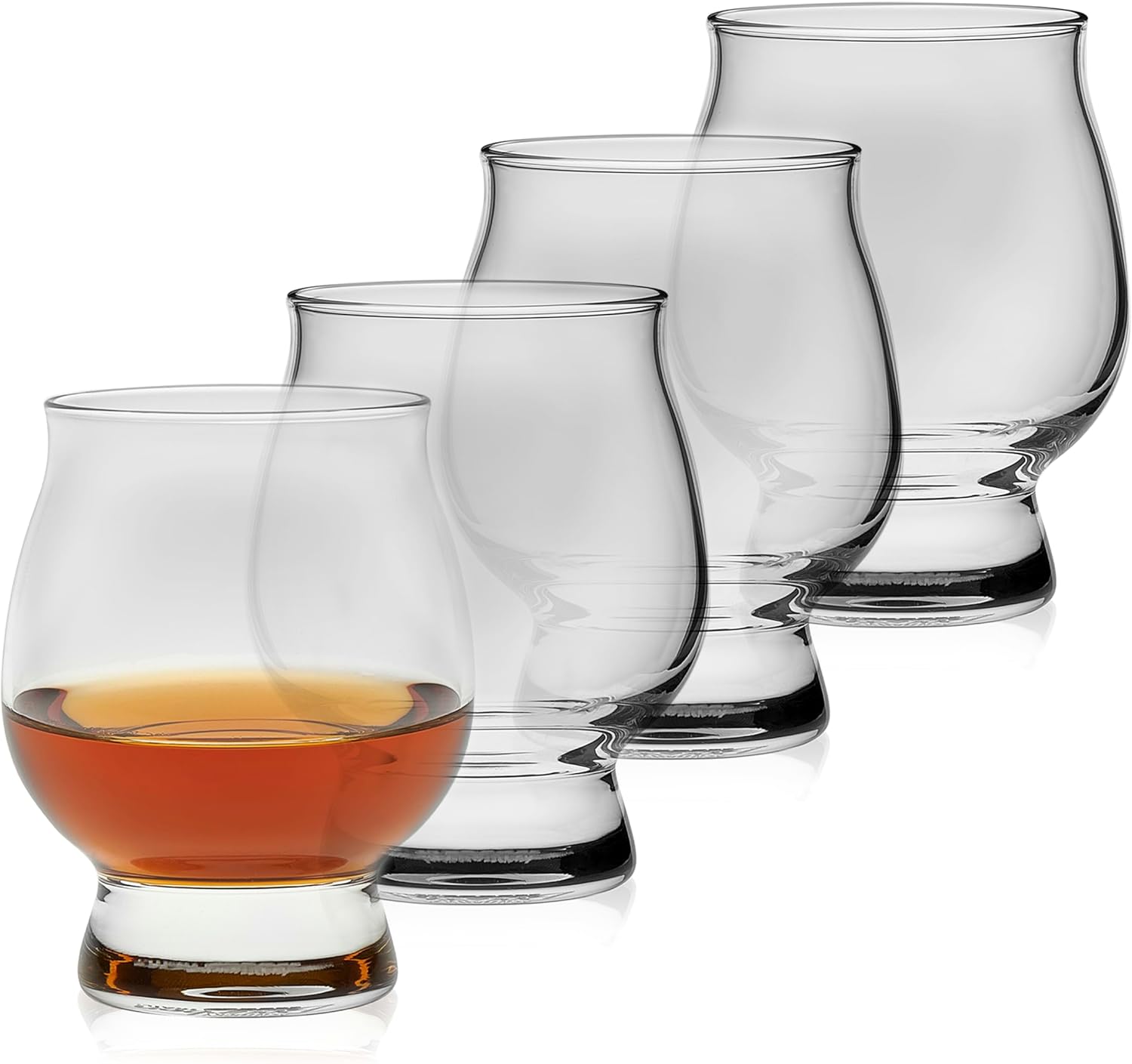 Libbey Signature Kentucky Bourbon Trail Whiskey Glasses Set of 4