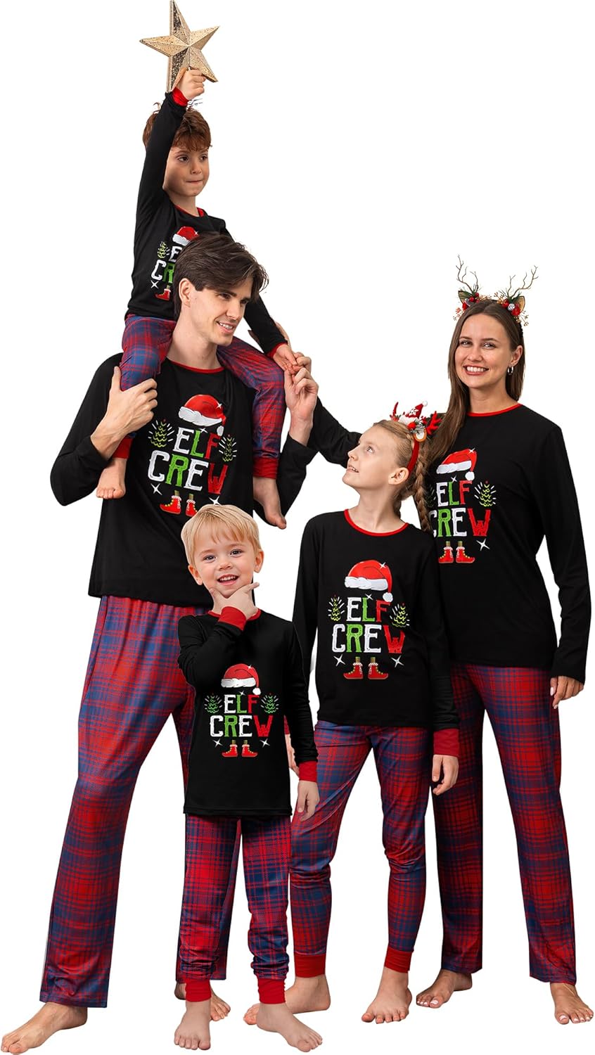 Matching Family Christmas Pajamas Set for Holiday Cheer