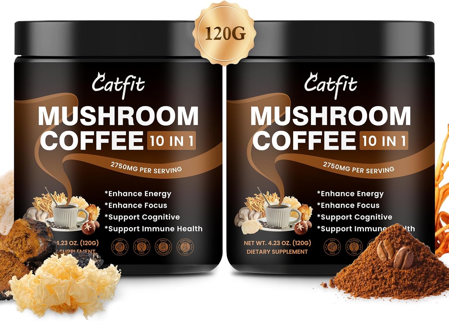 Energy Boosting Mushroom Coffee Blend