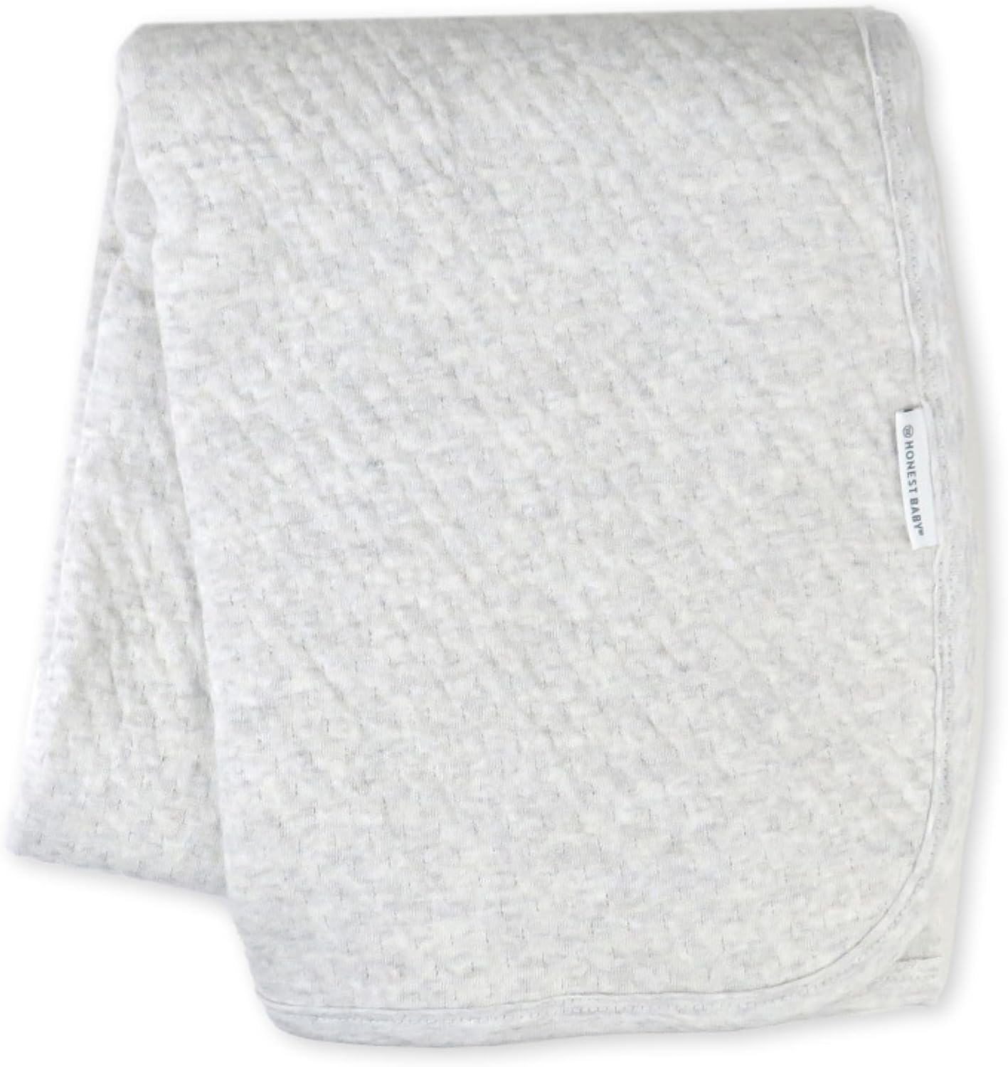 Organic Cotton Reversible Baby Blanket - Soft & Safe