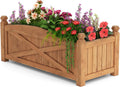 Wooden Raised Garden Bed 36x16x15 - Elevated Planter for Patio