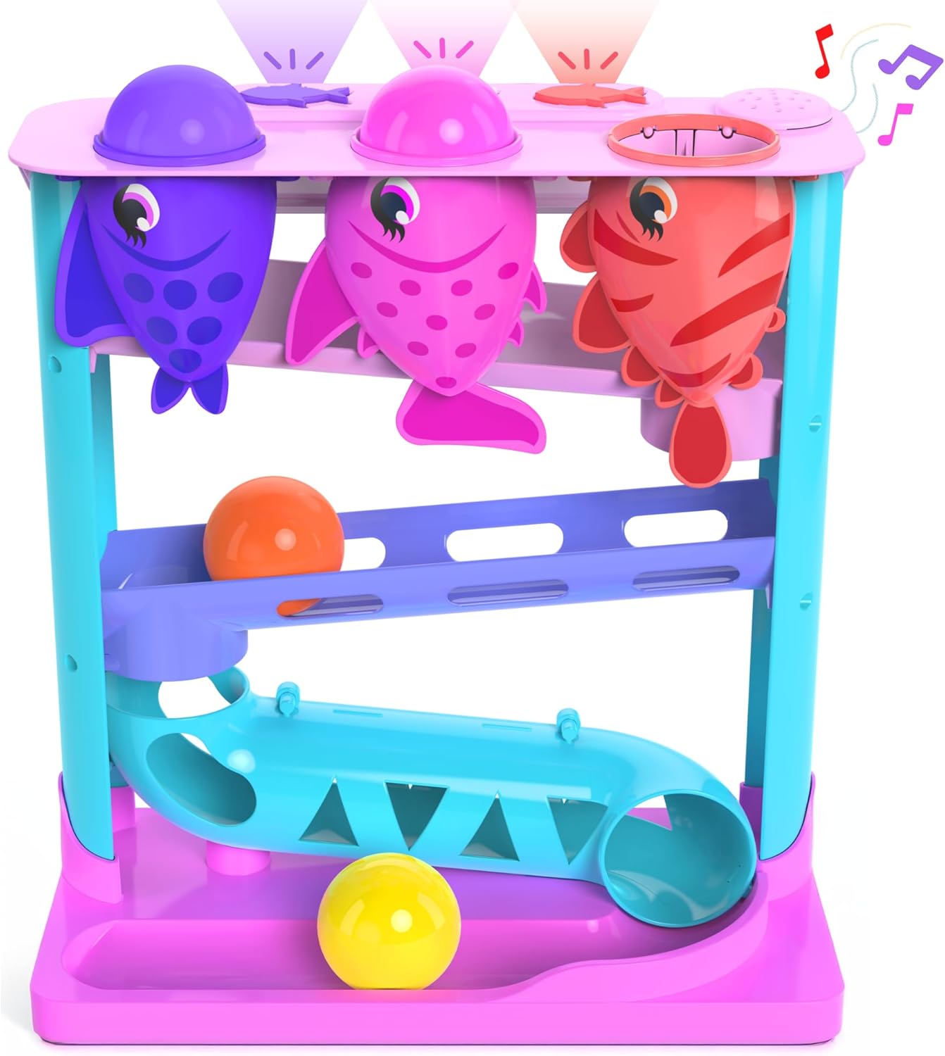 Interactive Baby & Toddler Toy - Feed The Fish Fun for Ages 1