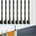 Fence Post Extender 23.5in Barbed Wire Extension Arm - Adds Height