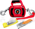 Portable Drill Winch 1000LBS - Compact Drill Powered Winch