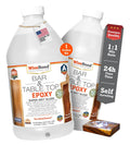 Table Top Epoxy Resin 1 Gallon Kit - Clear High Gloss Finish