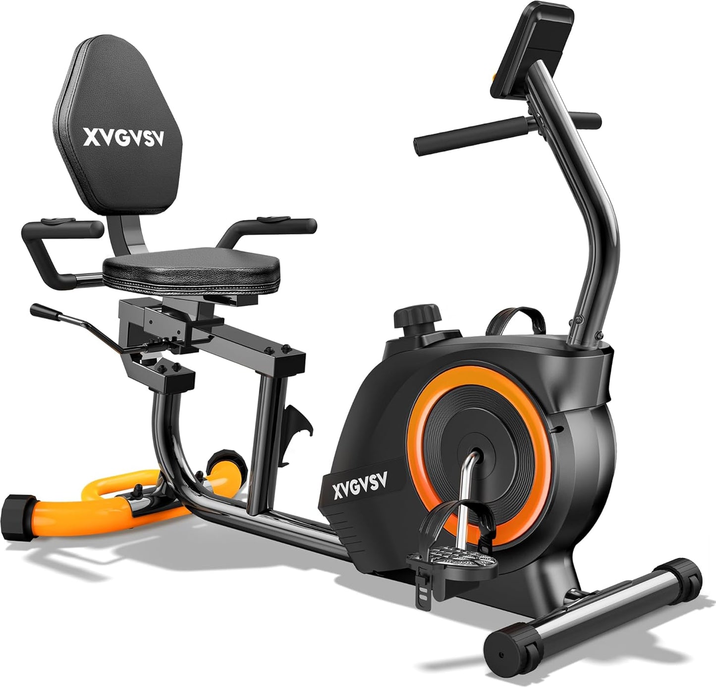 Recumbent Exercise Bike for Home Use with Adjustable Seat