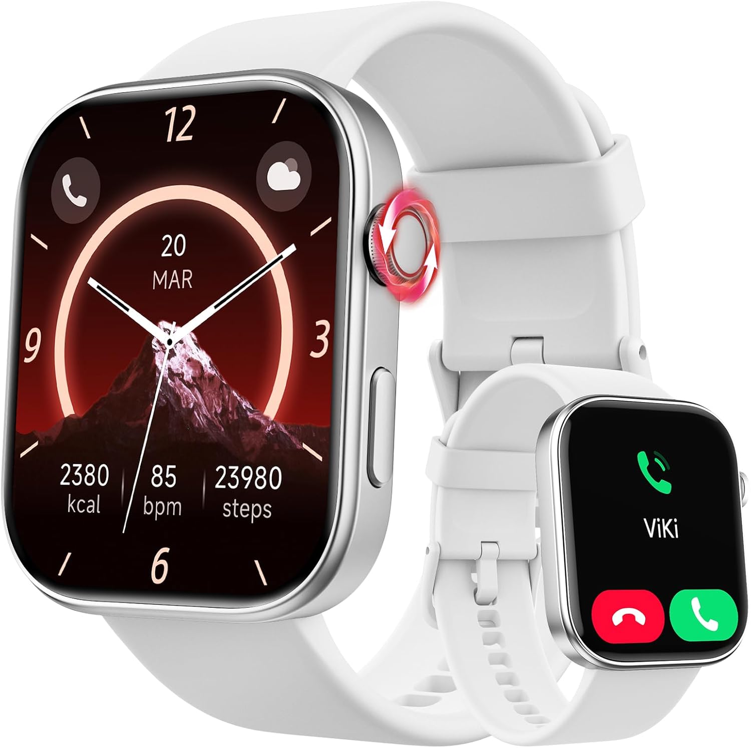 Tensky Smart Watch: 1.99 AMOLED Fitness Tracker