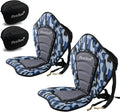 Deluxe Padded Kayak Seat Cushion with High Back - Extra Support