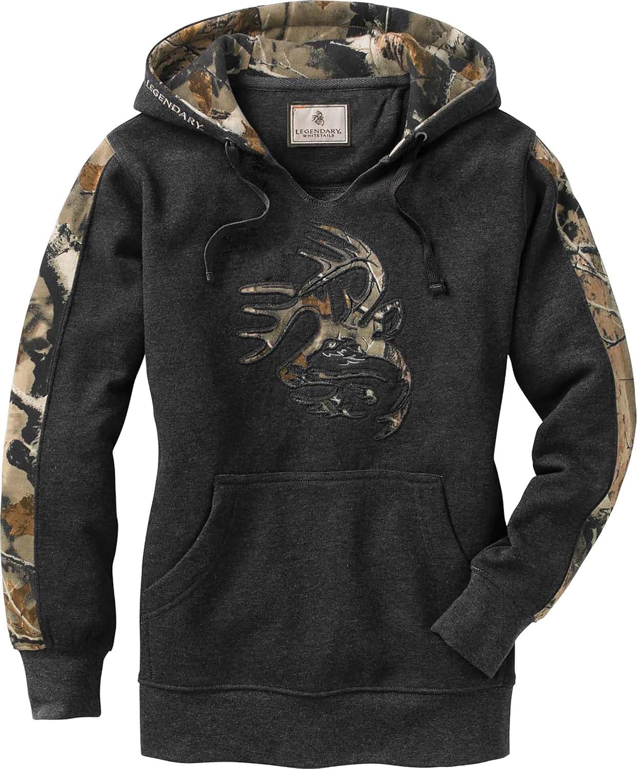 Legendary Whitetails Women's Camo Hoodie for Comfort and Style