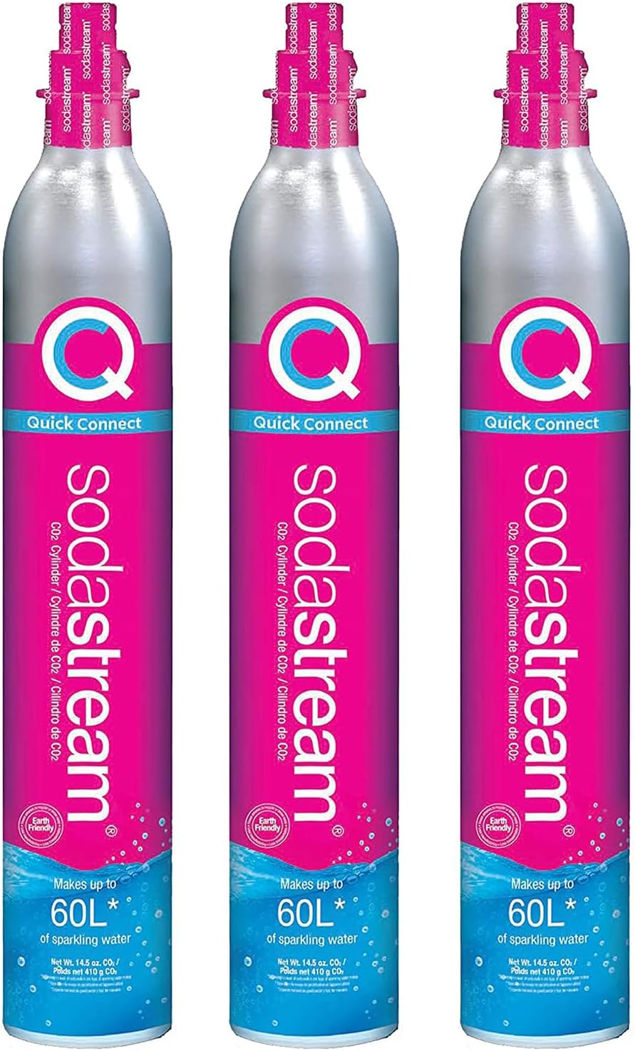 Never Run Out of CO2 with SodaStream Bundle!