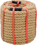 Hemp Rope 1 in x 100 ft Twisted Manila Rope - Strong Natural Rope