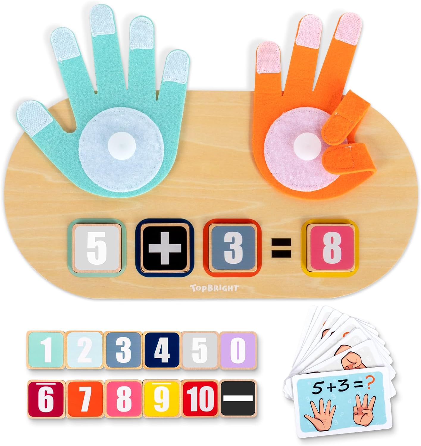 Montessori Math Blocks for Toddlers 2-4: Counting Fun