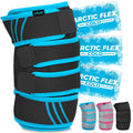 Knee Ice Pack Wrap for Men & Women - Hot or Cold Gel Compression Brace