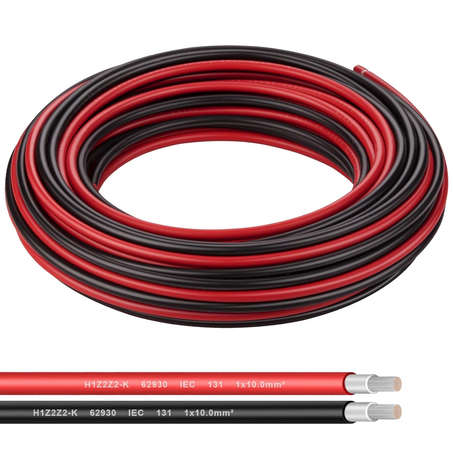 8AWG Tinned Copper PV Extension Cable for Solar Panel Use