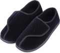 LongBay Men's Memory Foam Diabetic Slippers - Supportive Plush Comfort