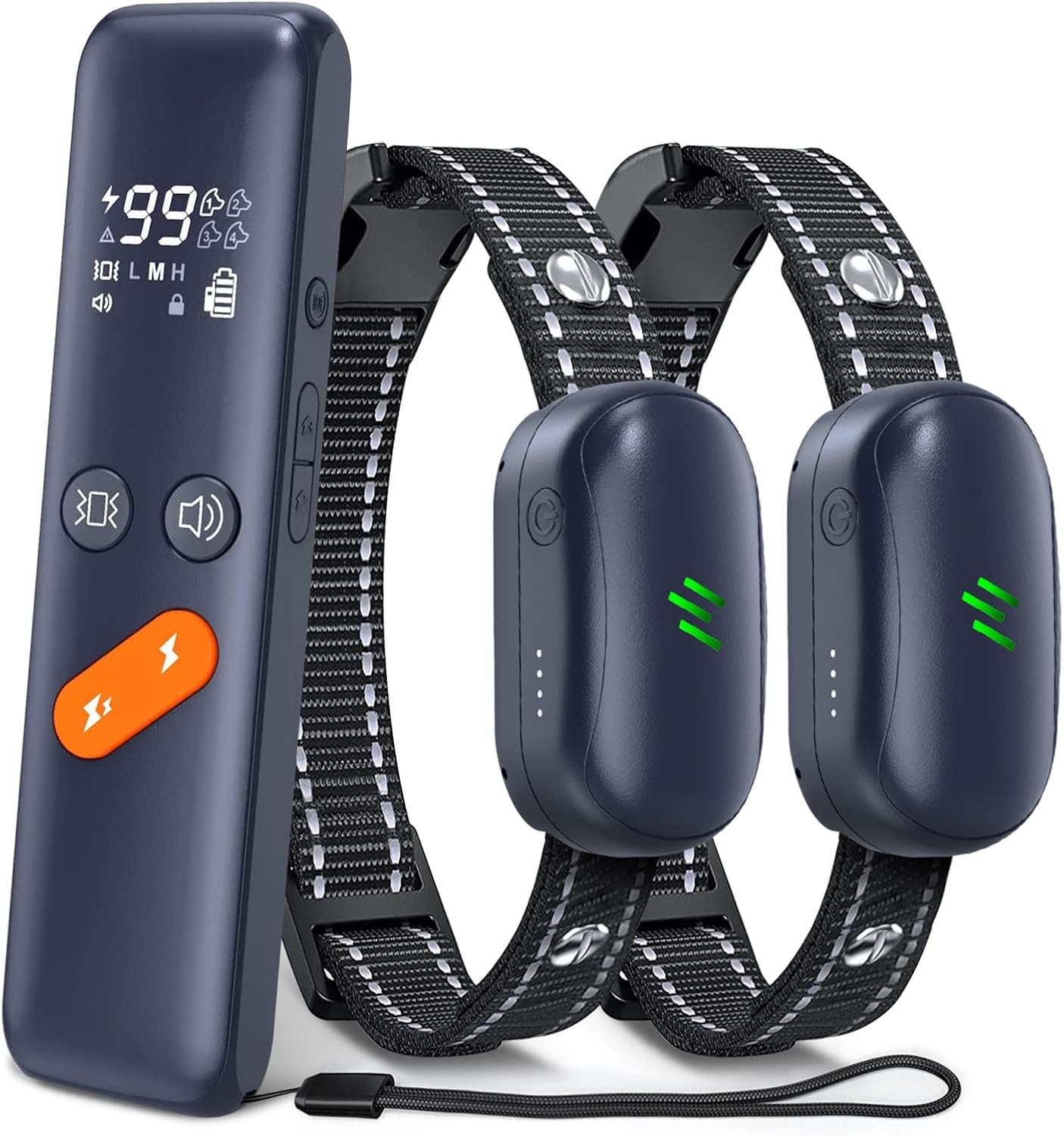Dog Shock Collar with Remote 2680FT for 2 Dogs - Chicdeal