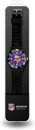 NFL Spirit Watch: Eye-Catching Team Colored Design for Fans