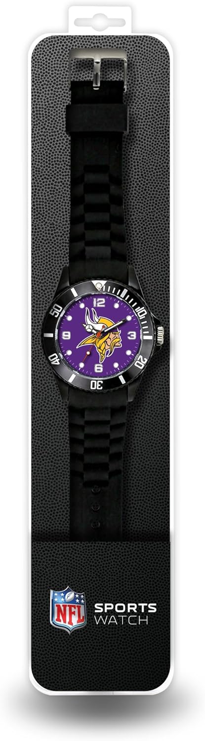NFL Spirit Watch: Eye-Catching Team Colored Design for Fans