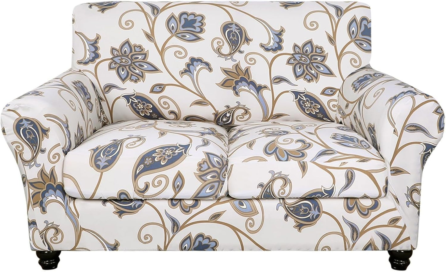 SearchI Stretch Sofa Cover Floral Pattern Loveseat Protector
