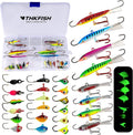 Ice Fishing Lures Jigs Kit 26PCS - Balanced Drop Water Jigs