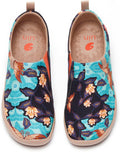 UIN Women's Blossom Slip On Shoes - Colorful Comfortable Travel