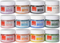 Pasler Ceramic Stains 12-Color Set, 2 fl oz Each - Versatile Colorants
