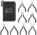 SOONAN 8 Pieces Mini Pliers Set - Compact Jewelry & Repair Kit