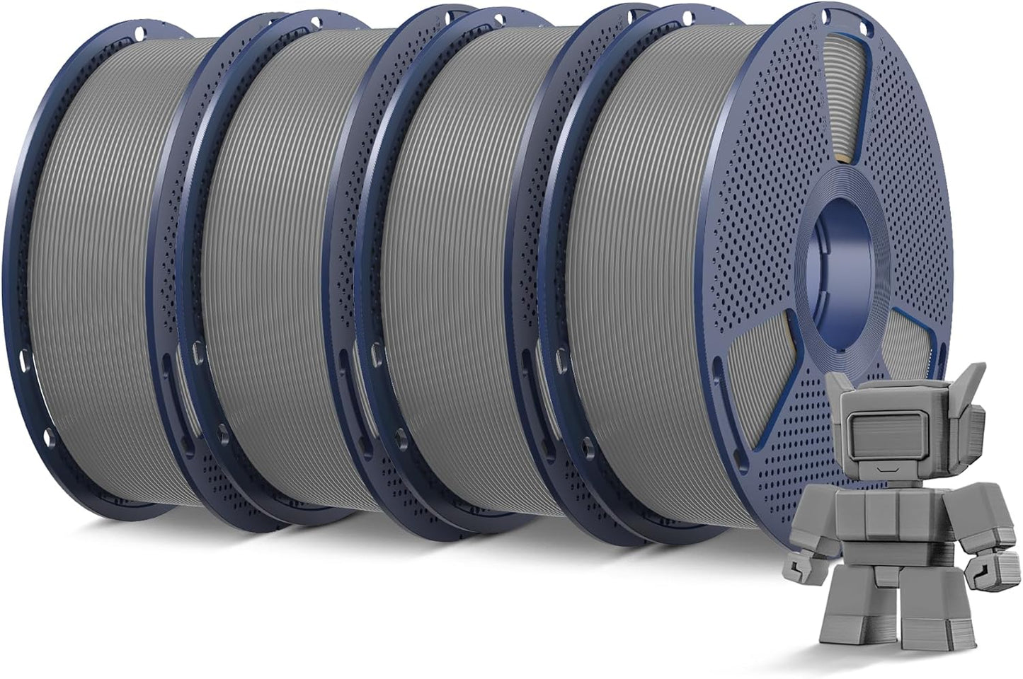 High Speed PLA Filament 1.75mm for 3D Printing - 4 Colors