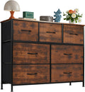 OLIXIS 7 Drawers Dresser for Bedroom and Living Room Storage
