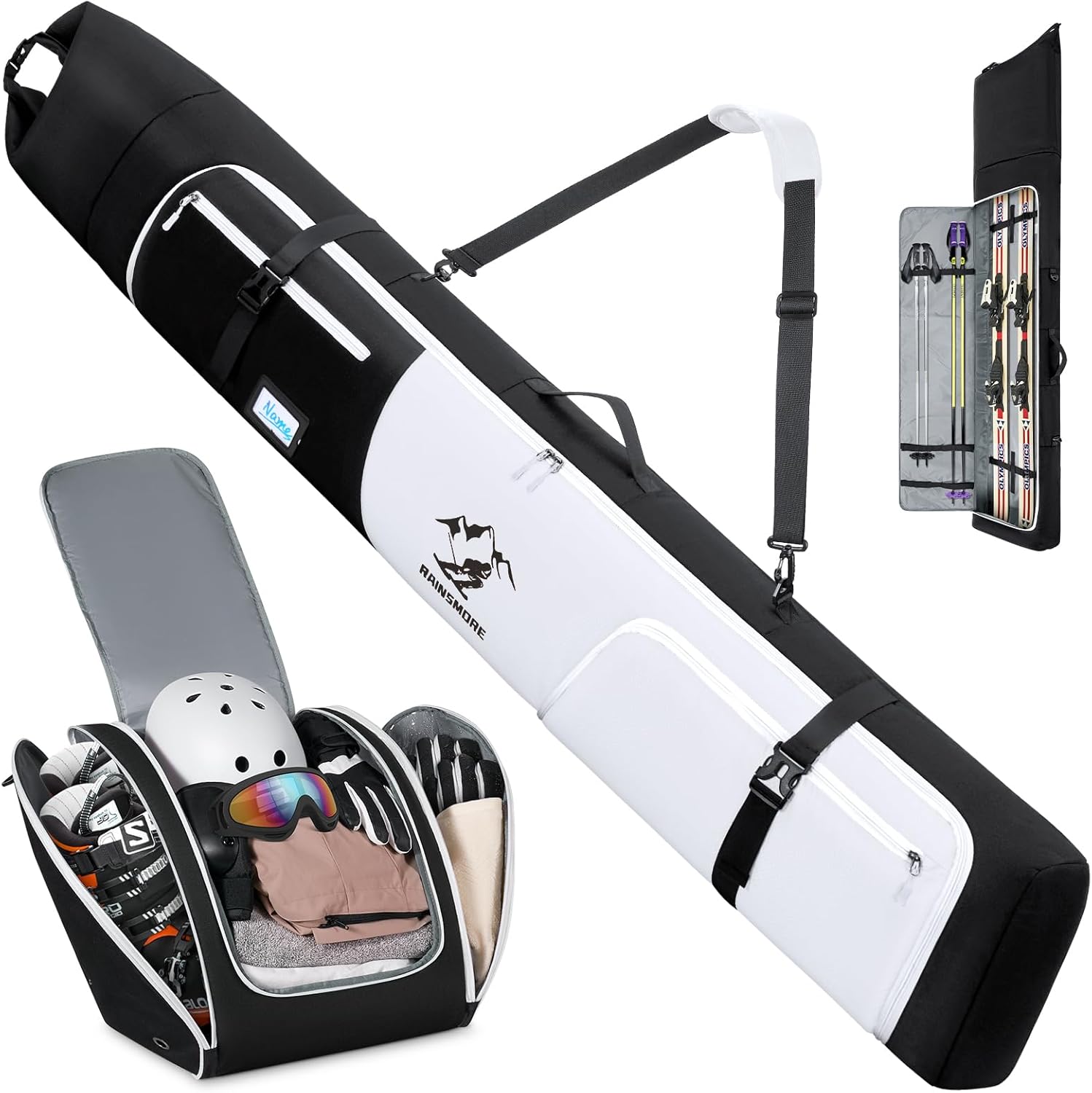 360Fully Padded Ski & Boot Bags by RAINSMORE