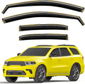 in-Channel Window Rain Guards Fit for Dodge Durango 2011-2025 - 4 pcs