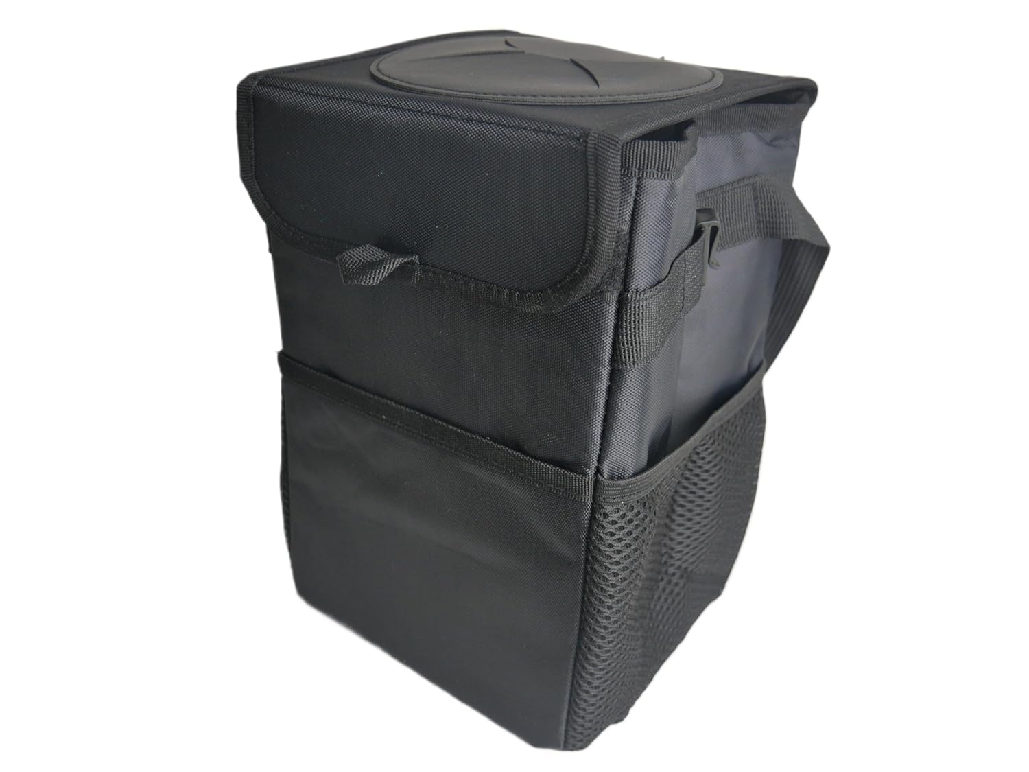 Leak-Proof Car Trash Can with Lid - Keep Your Vehicle Clean!