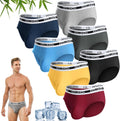 Mens Bamboo Rayon Briefs 7 Pack - Cool, Supportive Everyday Wear