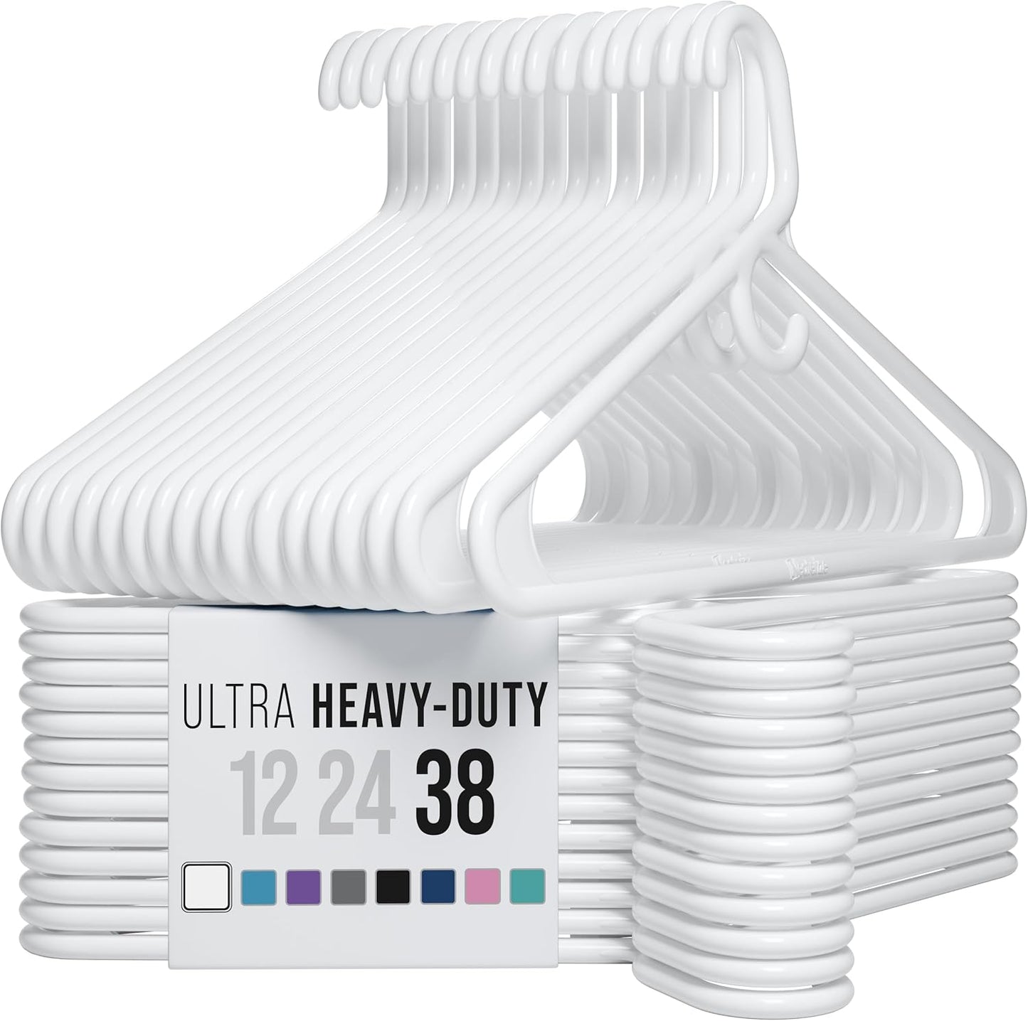 Ultra Heavy Duty Plastic Clothes Hangers for All Your Needs