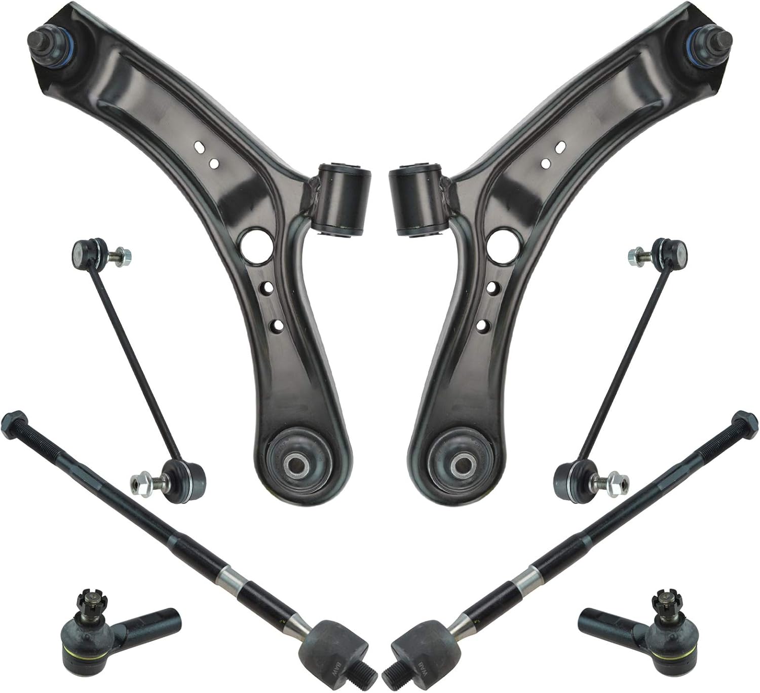 TRQ Front Steering & Suspension Kit for 2007-2013 Suzuki SX4