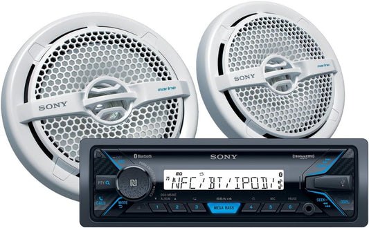 Sony Marine Receiver with Bluetooth & 6.5 Speakers