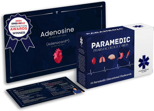 EMT & Paramedic Pharmacology Flashcards for Effective Study