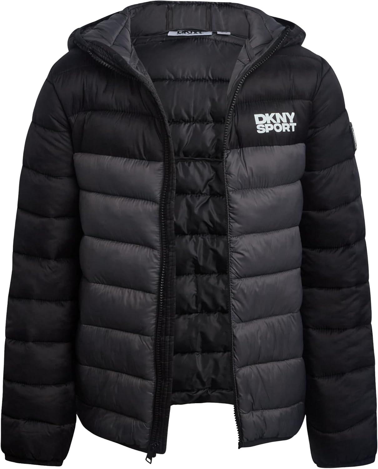 DKNY Boys Winter Jacket - Midweight Insulated Parka for Kids