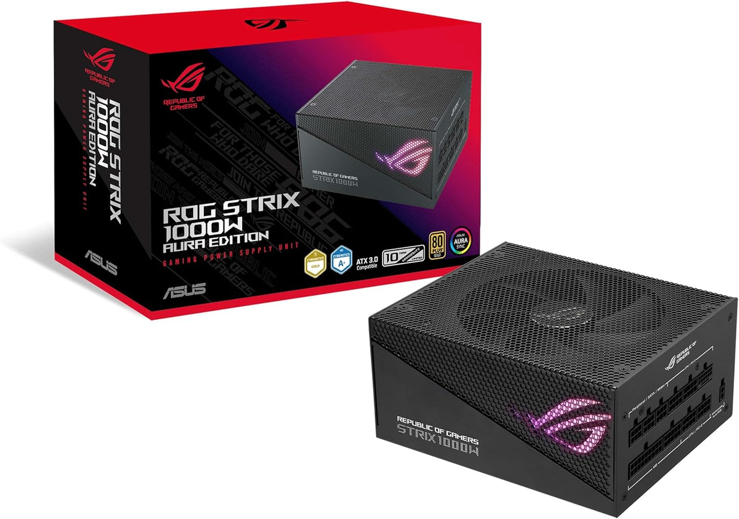 ASUS ROG Strix 1000W Gold Aura Edition Power Supply Review