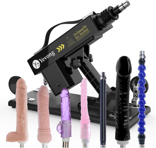 Thrusting Dildo Machine with Realistic Dildos for Couples