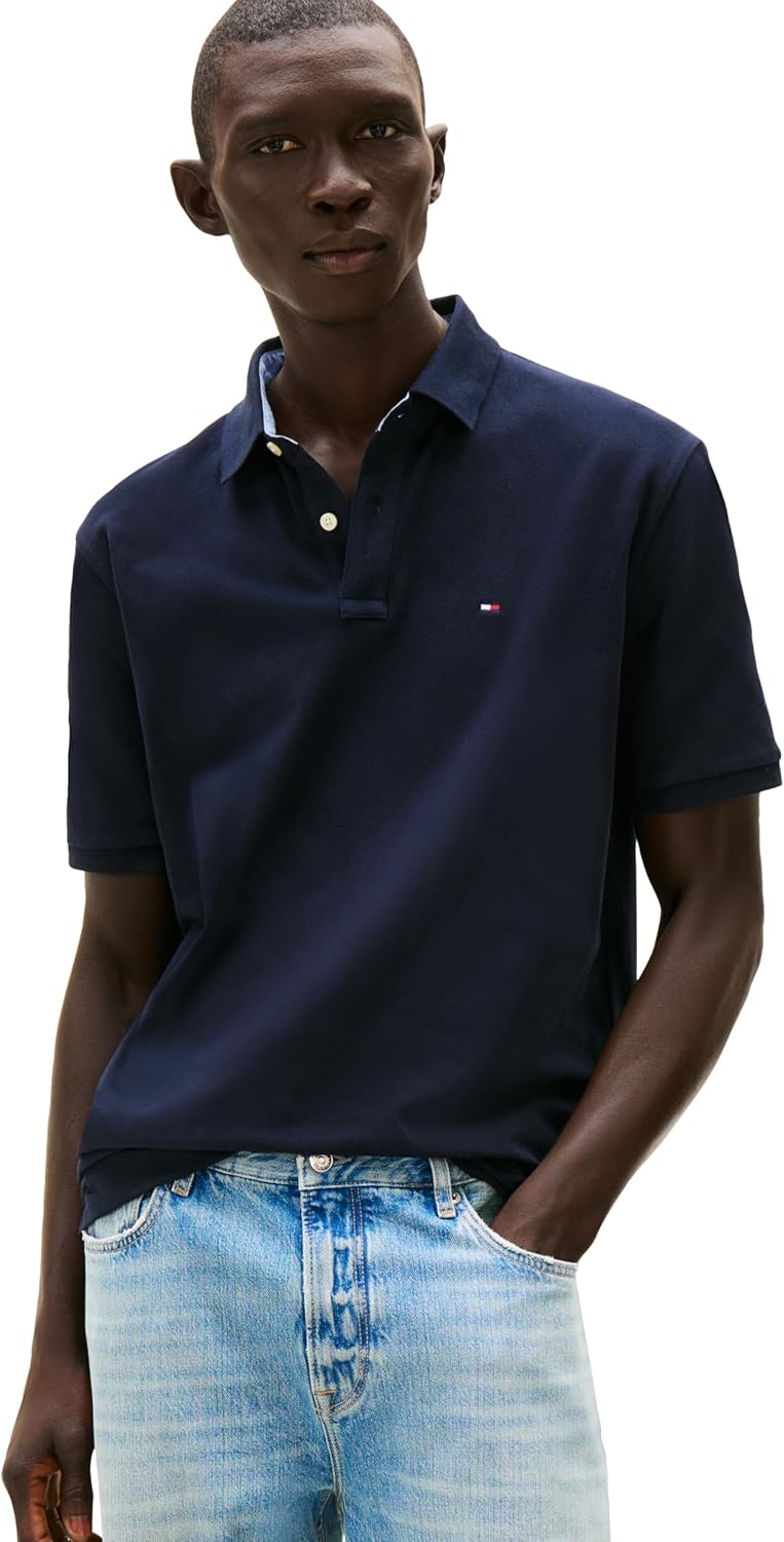 Tommy Hilfiger Men's Short Sleeve Cotton Pique Polo Shirt Review