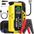 Car Battery Jump Starter with Air Compressor - Compact 4-in-1