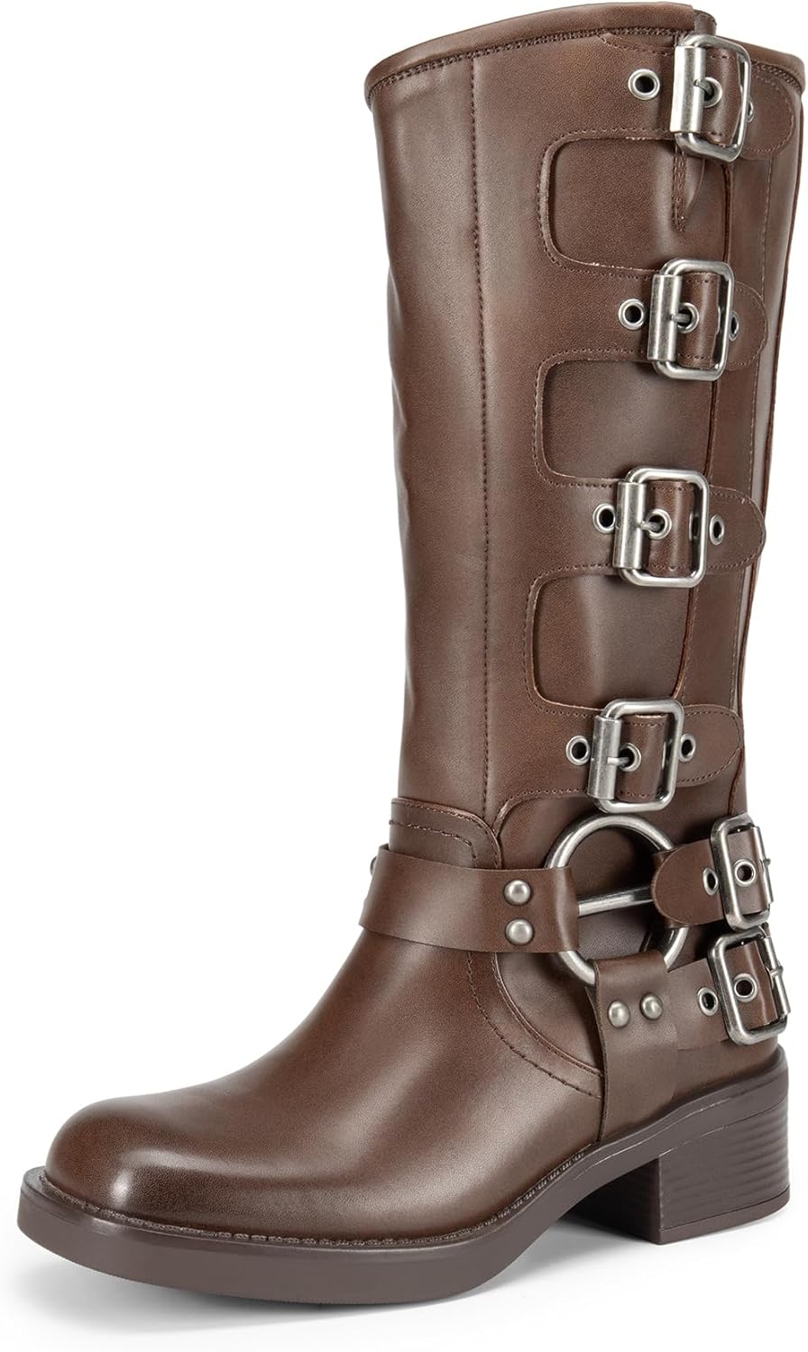 DREAM PAIRS Women's Knee High Riding Boots for Stylish Comfort