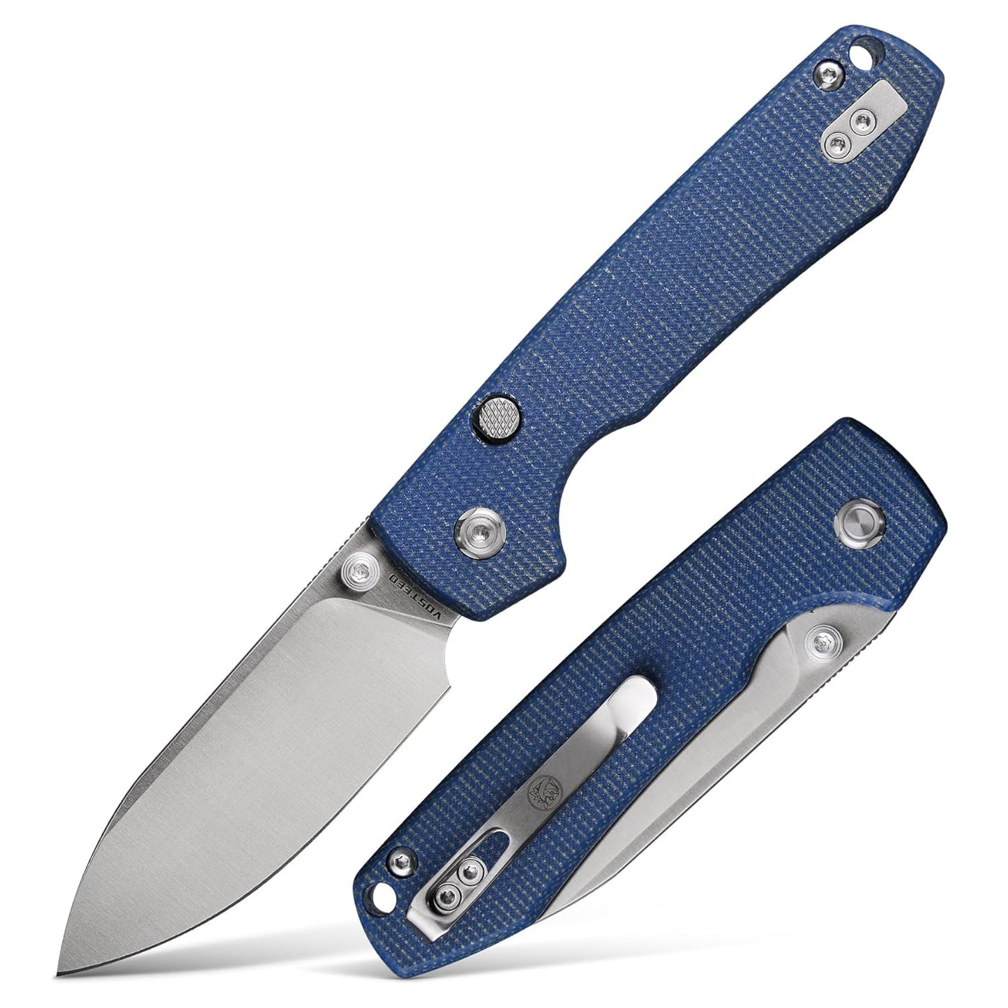 Vosteed Raccoon EDC Folding Pocket Knife for Camping and Hiking
