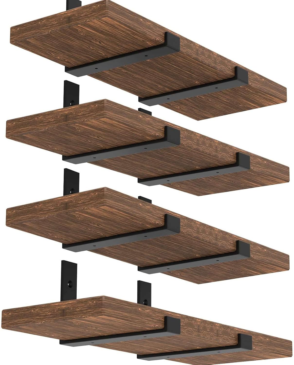 Heavy Duty Floating Shelf Brackets for Strong Support and Style