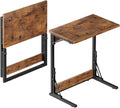 Tatub Set of 2 Folding TV Trays - Space-Saving Sofa End Tables