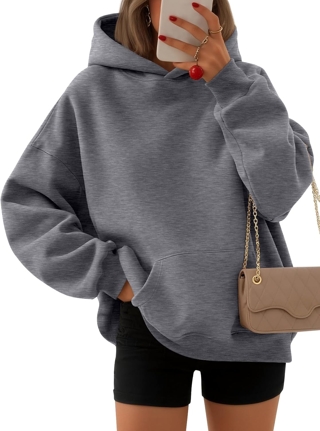Oversized Hoodies for Women - Cozy Fleece Sweatshirts