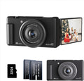 Digital Camera for Photography 64MP 4K Vlogging Camera - Compact 16X