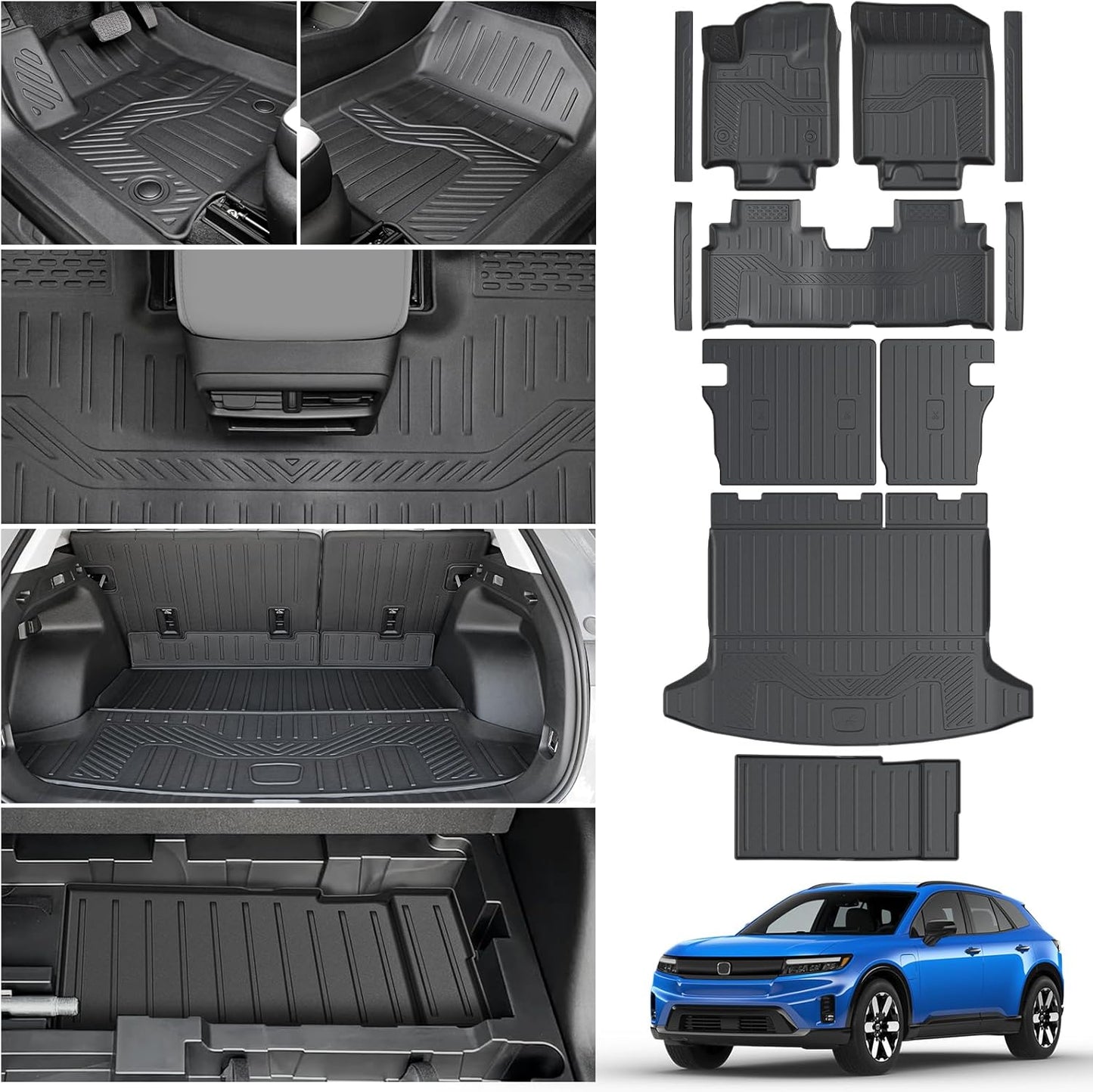 Custom Fit Floor Mats for Honda Prologue 2024 2025 Models